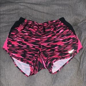 Pink camp Nike dryfit shorts *small*